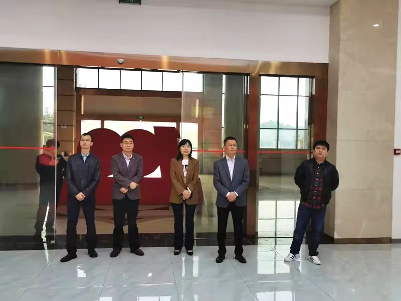 湖北省黄石市人民政府研究室一行调研（湖南）株洲职业教育科技园